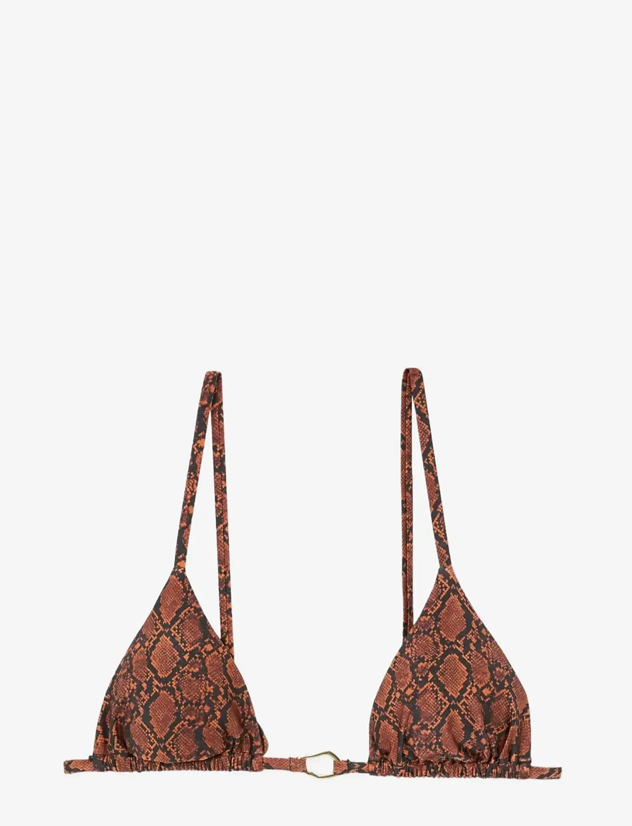 Etam - ZEPHIRO - WIRELESS TRIANGLE BRA - dreieck-bikini-oberteile - brown - 1