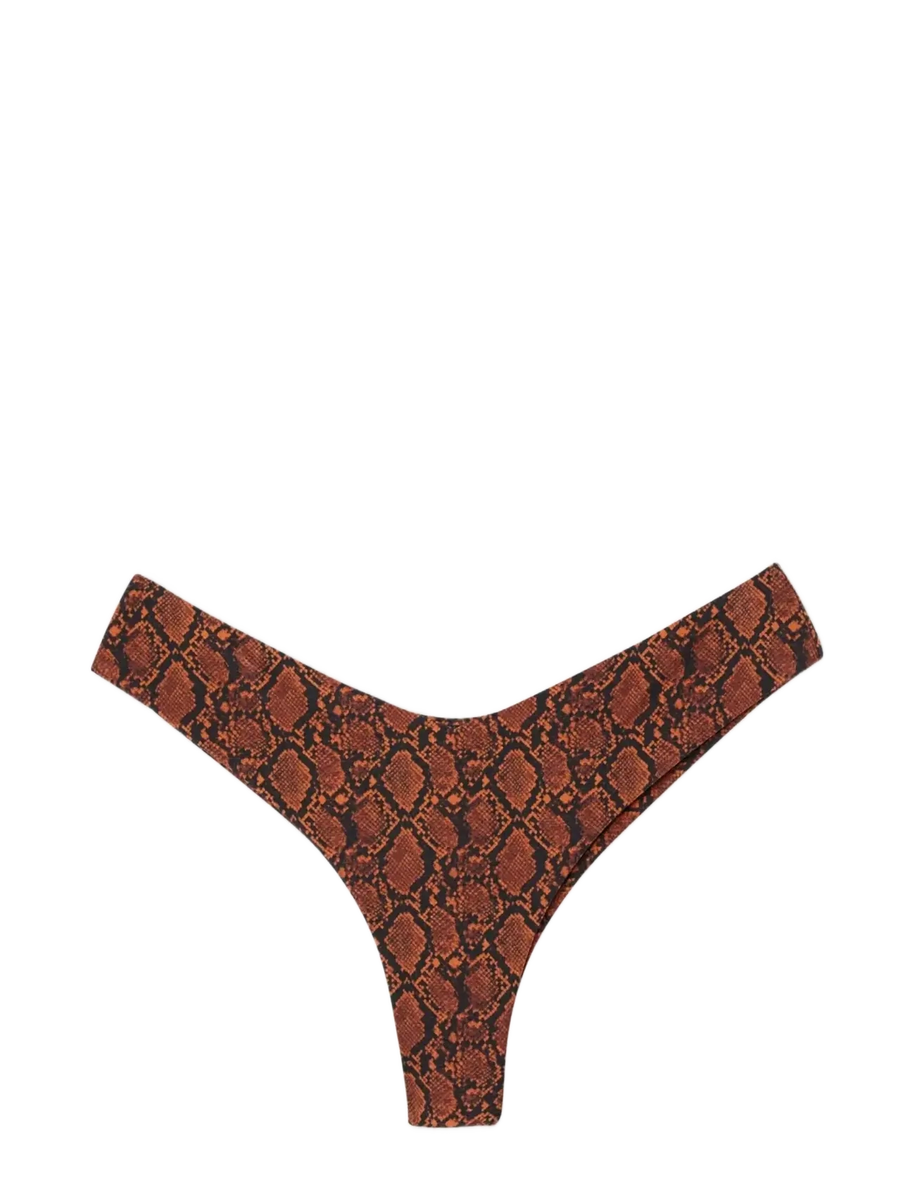 Etam ZEPHIRO - HIGH LEG BRAZILLIAN - Bikinit - BROWN / brown