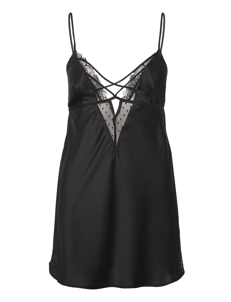 Etam - MINUIT - NIGHTGOWN - nachthemden - black - 0