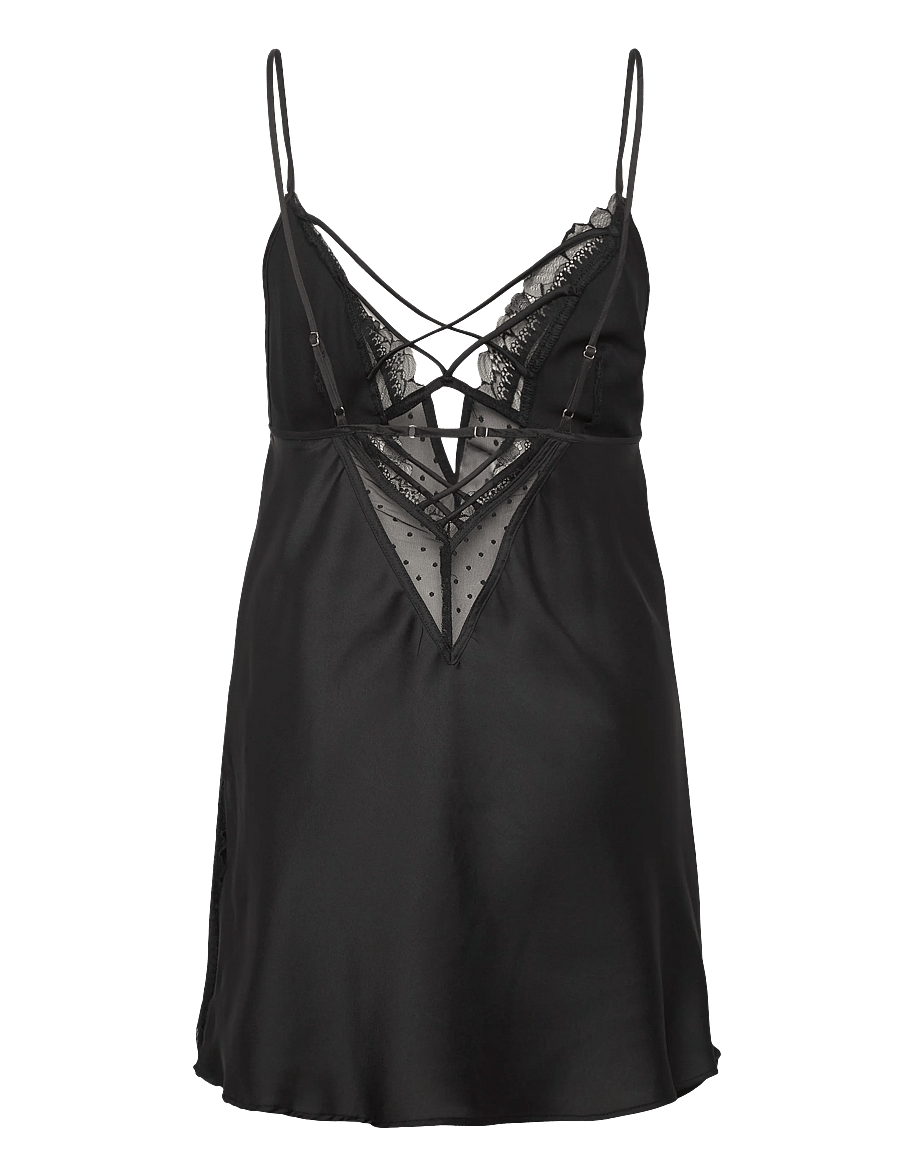 Etam - MINUIT - NIGHTGOWN - nattlinnen - black - 1