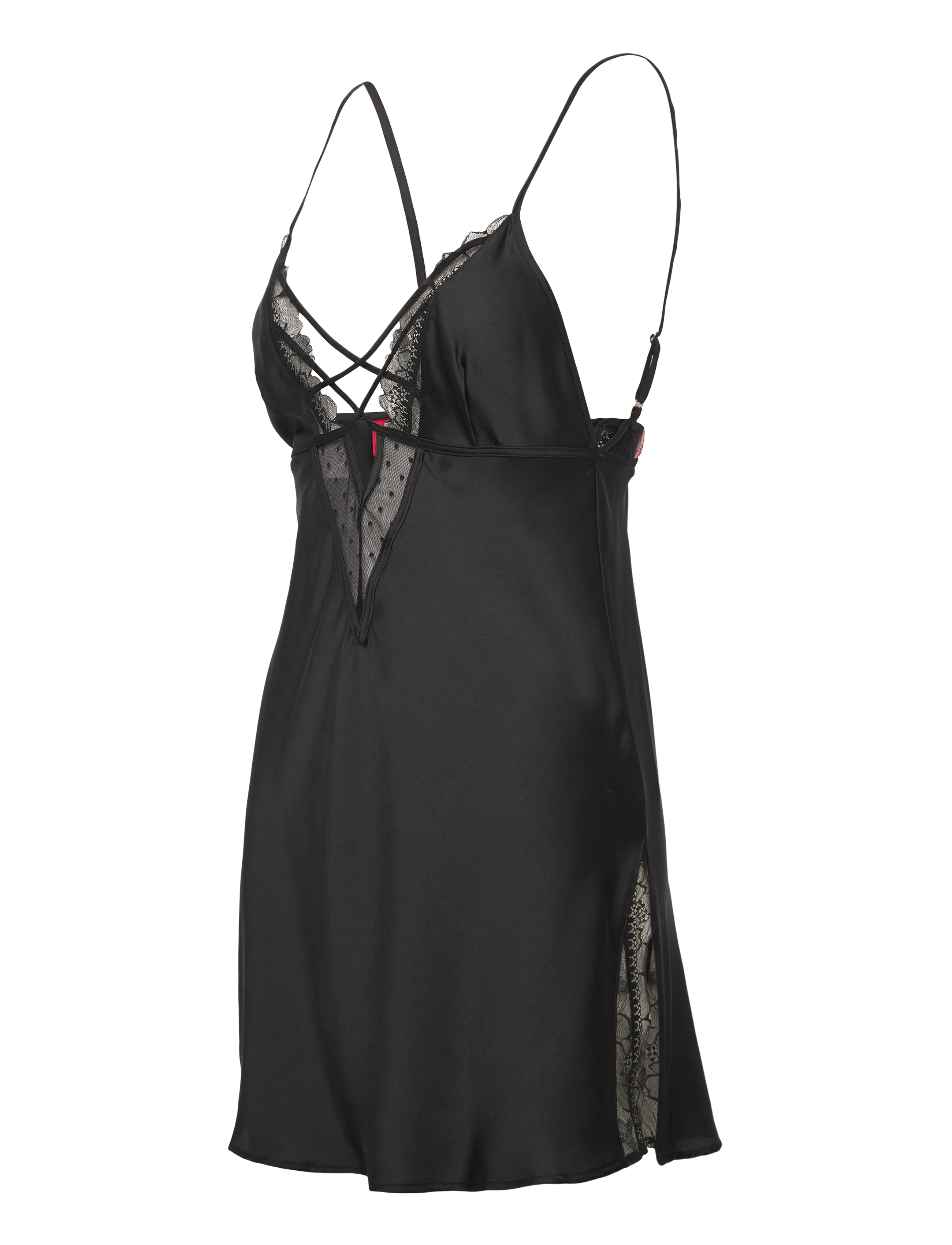 Etam - MINUIT - NIGHTGOWN - najniższe ceny - black - 2