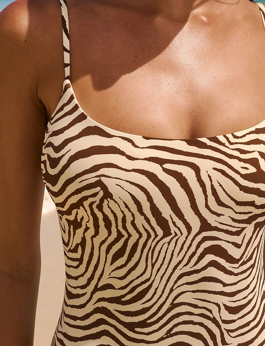Etam - TANZANIA - 1 PIECE - ujumistrikood - cream - 4
