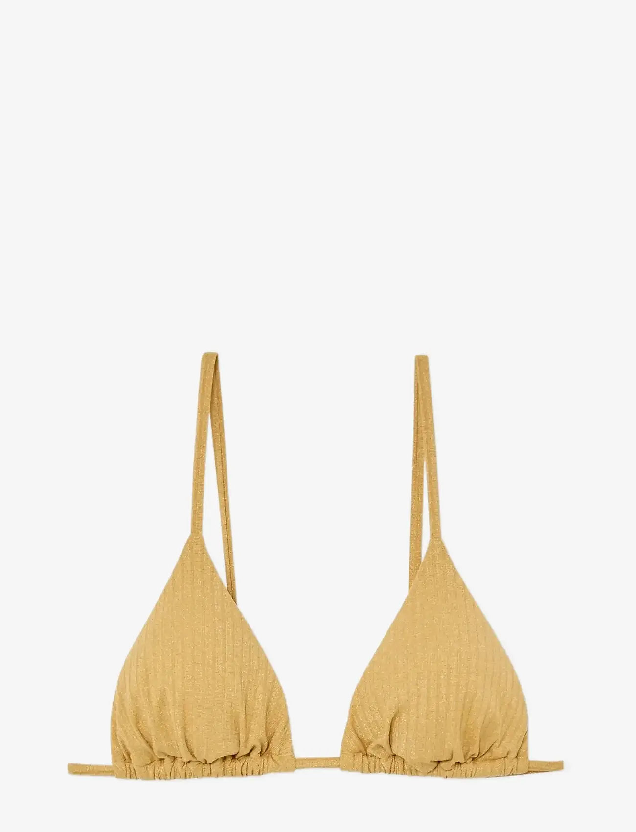 Etam - TANZA - WIRELESS TRIANGLE BRA - triangle bikinis - gold - 1