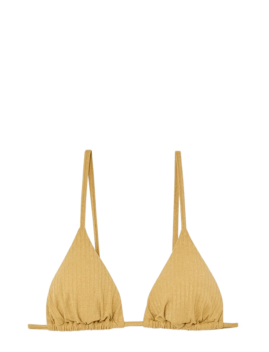 Etam - TANZA - WIRELESS TRIANGLE BRA - kolmnurksed bikiinid - gold - 1