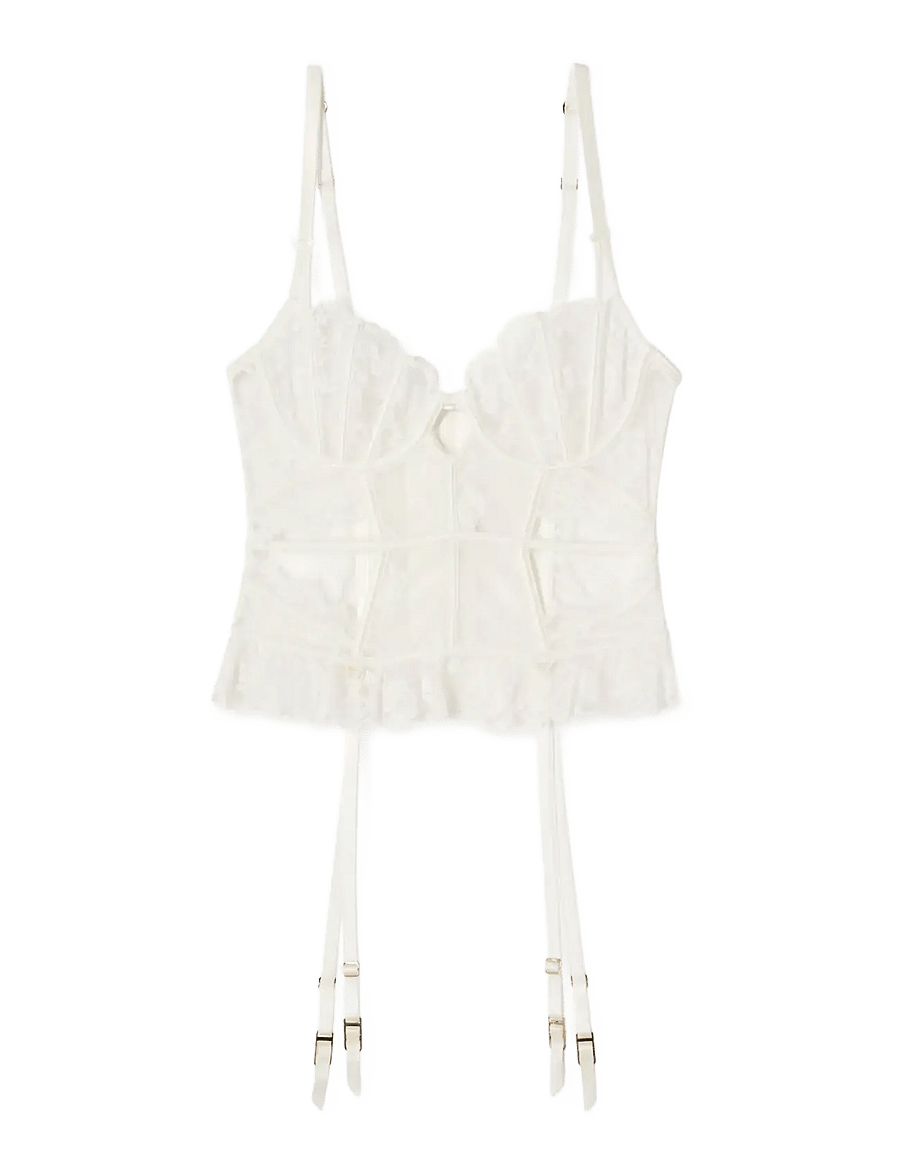 Etam - BELOVED - BUSTIER - traadiga rinnahoidjad - white - 1