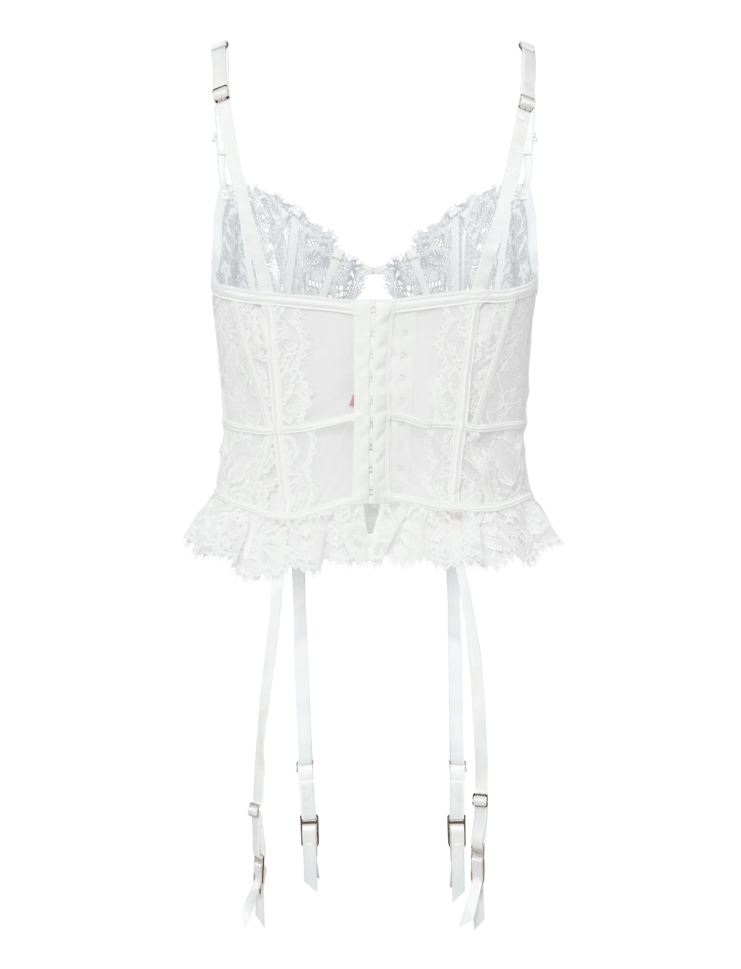 Etam - BELOVED - BUSTIER - traadiga rinnahoidjad - white - 2