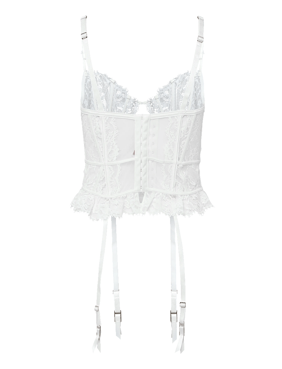 Etam - BELOVED - BUSTIER - traadiga rinnahoidjad - white - 2