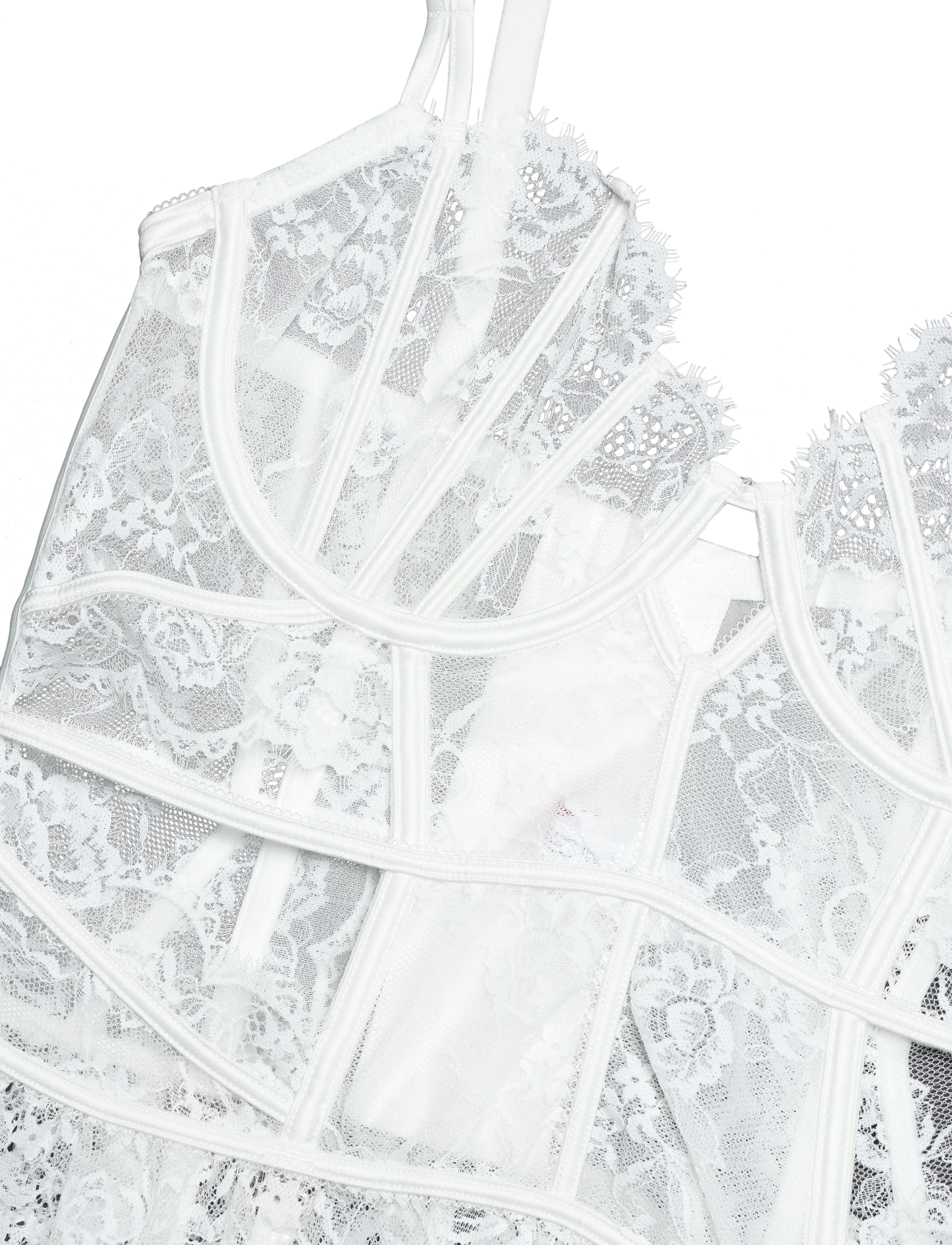 Etam - BELOVED - BUSTIER - wired bras - white - 2