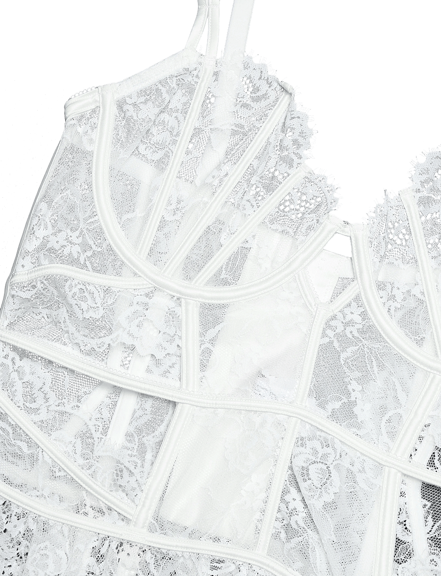 Etam - BELOVED - BUSTIER - bügel-bh - white - 2