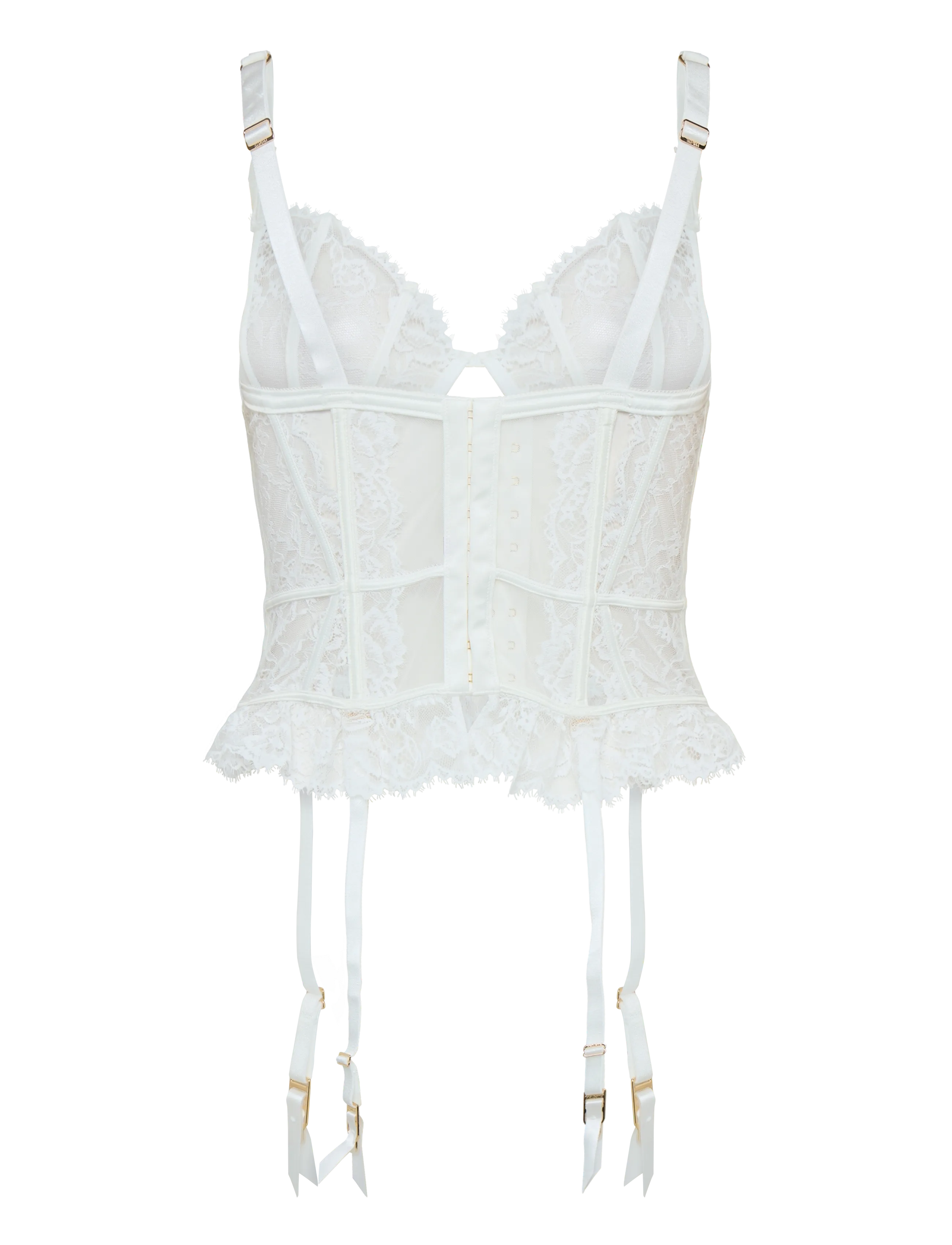 Etam - BELOVED - BUSTIER - bh:ar med bygel - white - 1