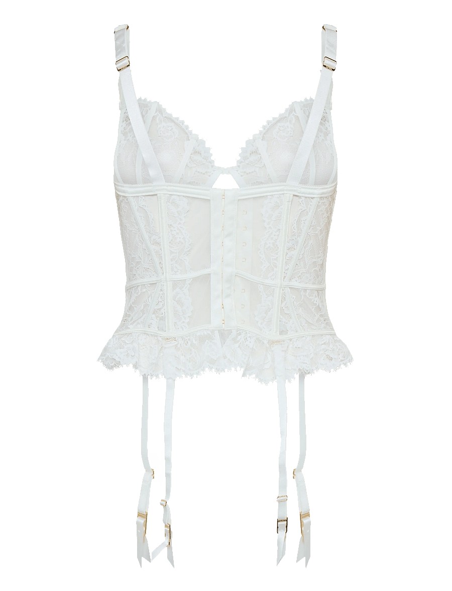 Etam - BELOVED - BUSTIER - bh:ar med bygel - white - 1