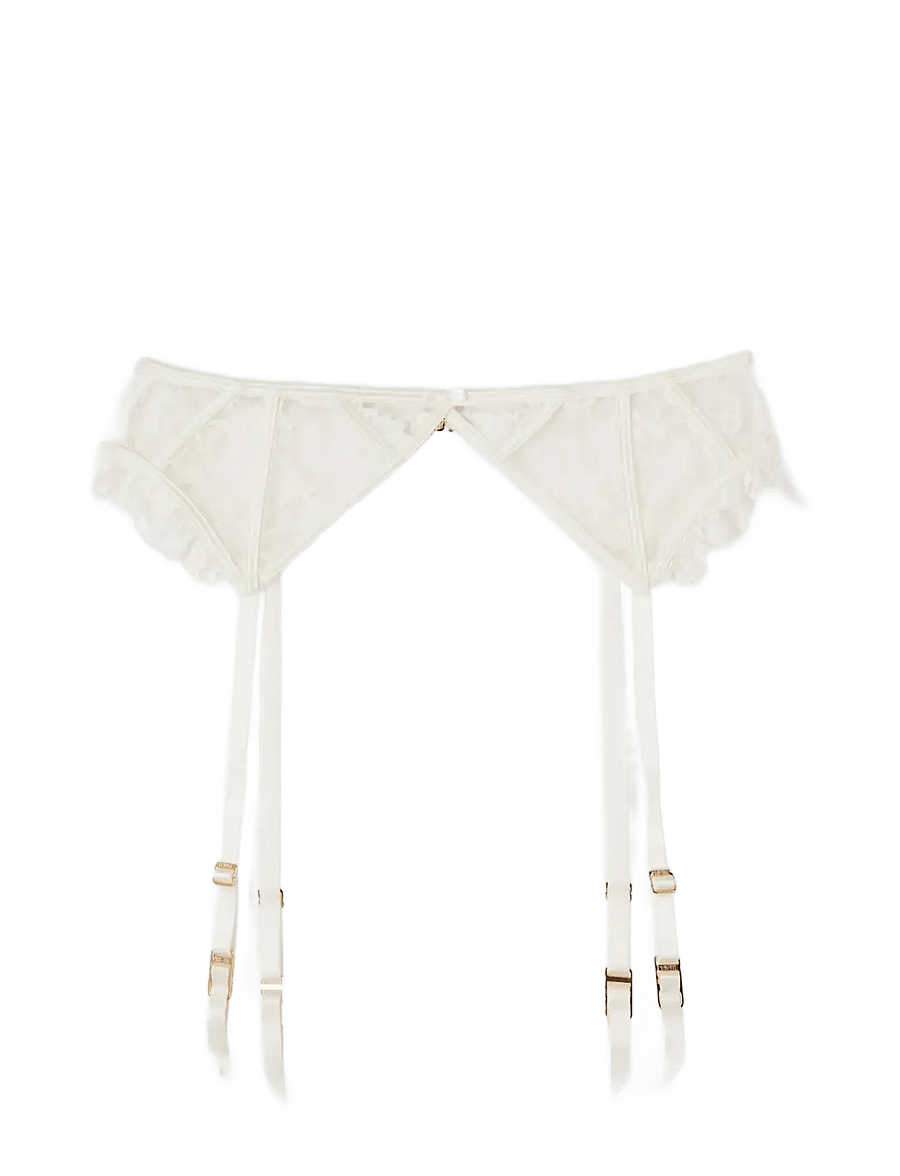 Etam - BELOVED - GARTER BELT - porte-jarretelles - white - 1