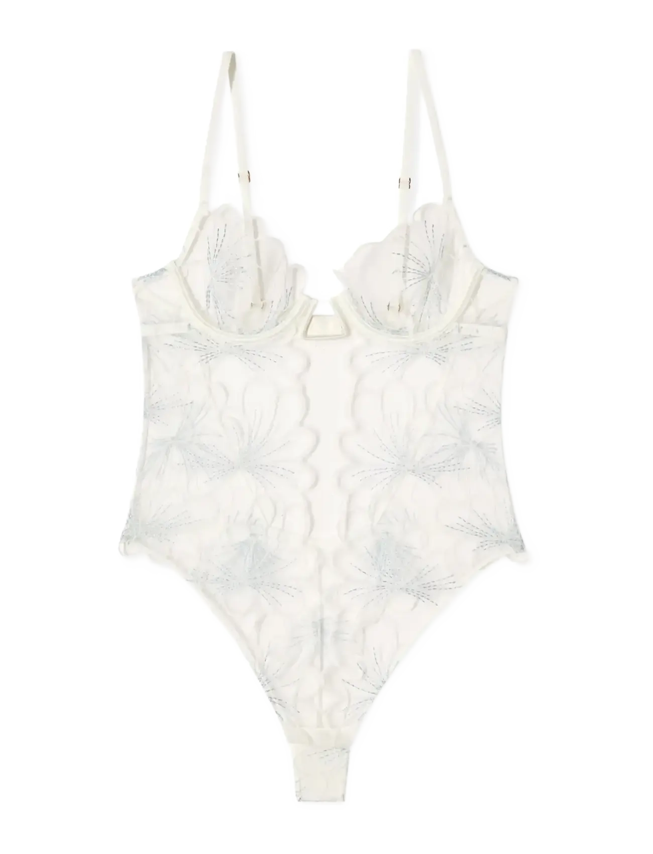 Etam Camelia Body, S, Unterwäsche, Weiß - Bodys & Slips, Frauen