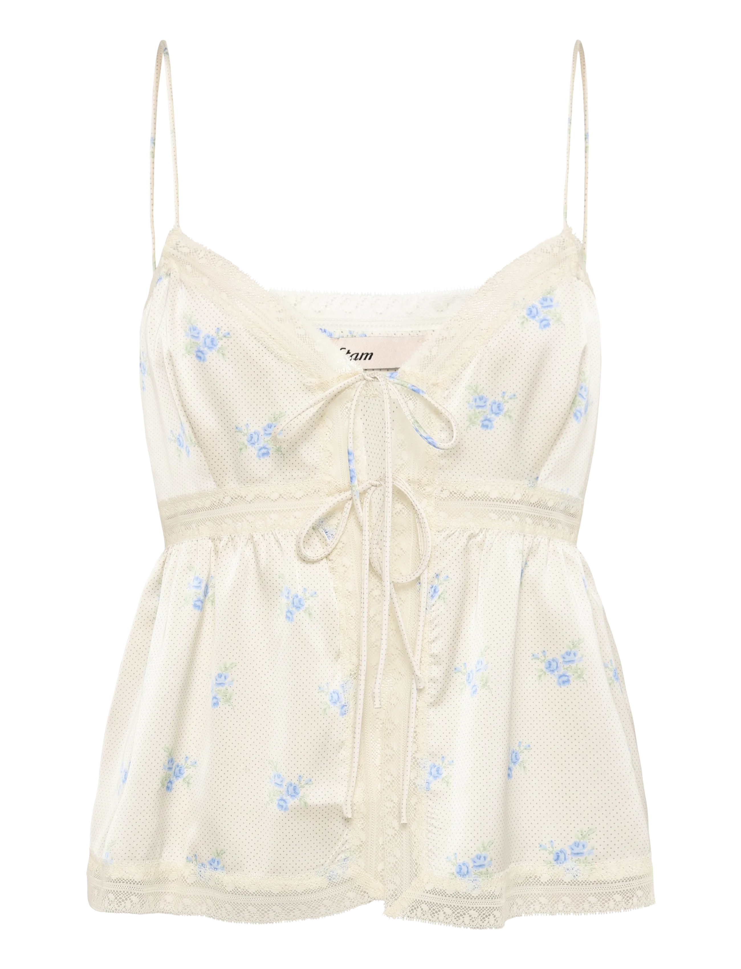 ETAM Noreen - Pyjama Oberteil Cream - M - Damen