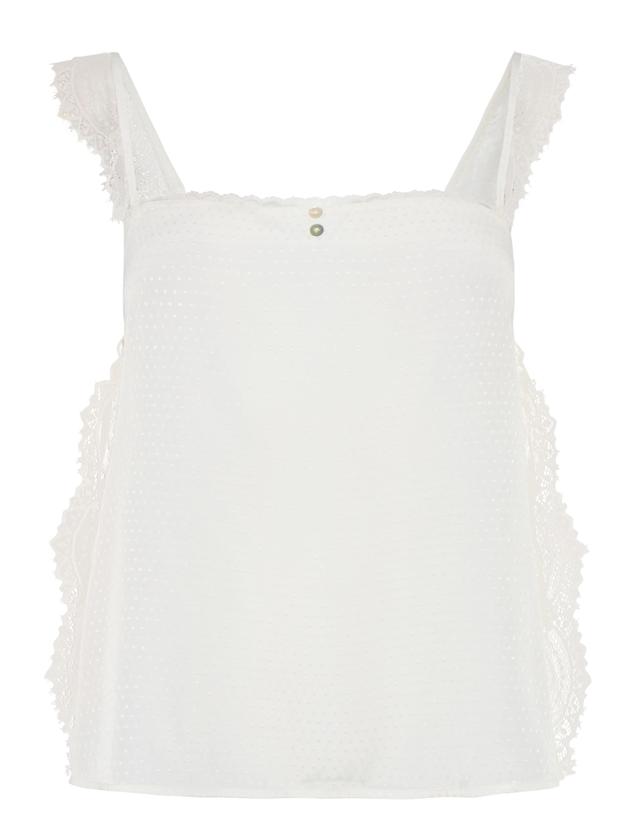 Etam - POUDREE - PYJAMA TOP - cream - 1