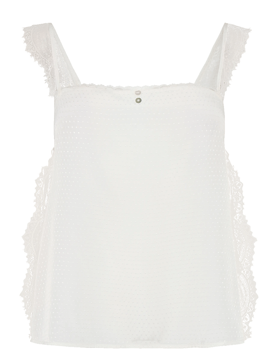 Etam - POUDREE - PYJAMA TOP - cream - 1
