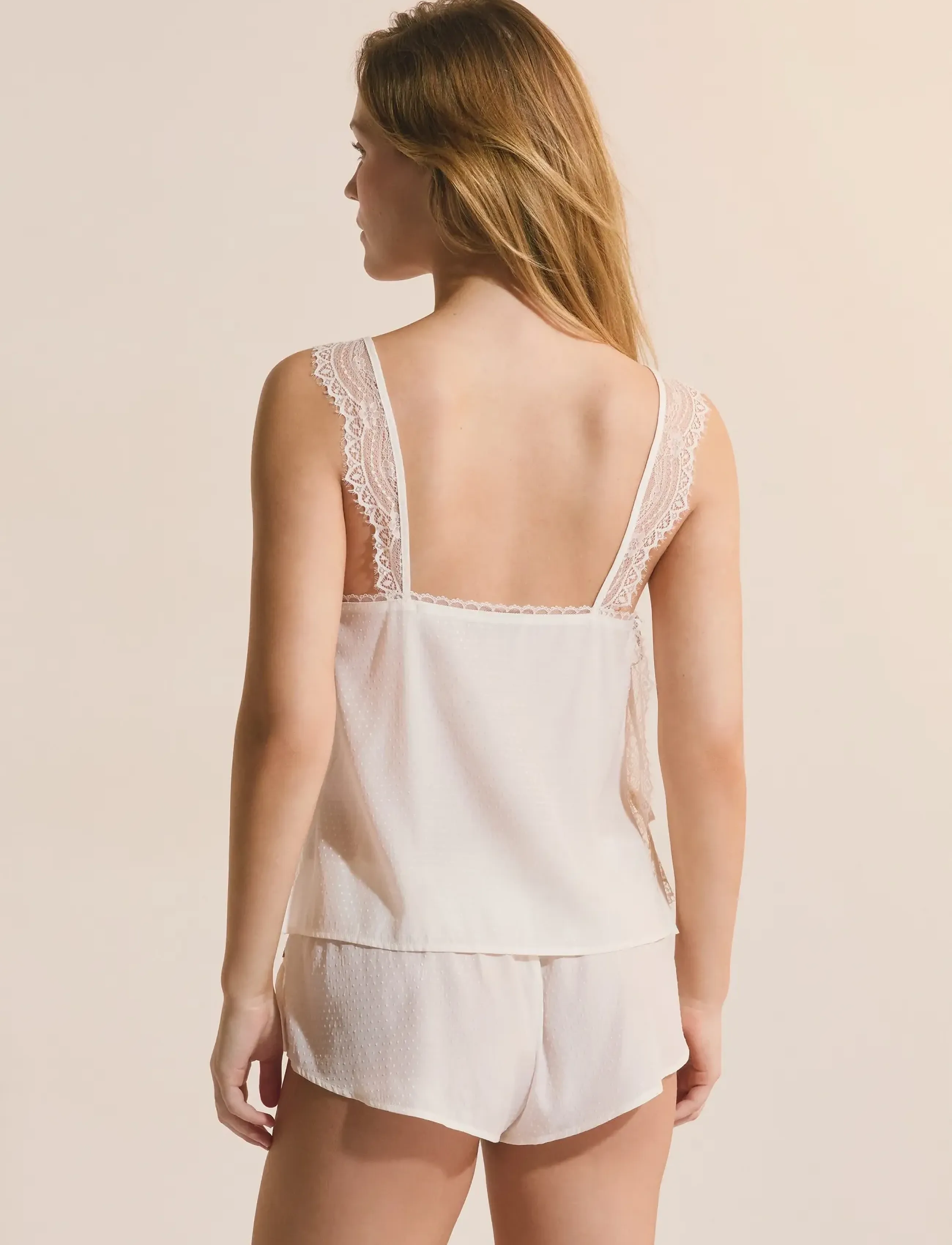 Etam - POUDREE - PYJAMA TOP - cream - 5