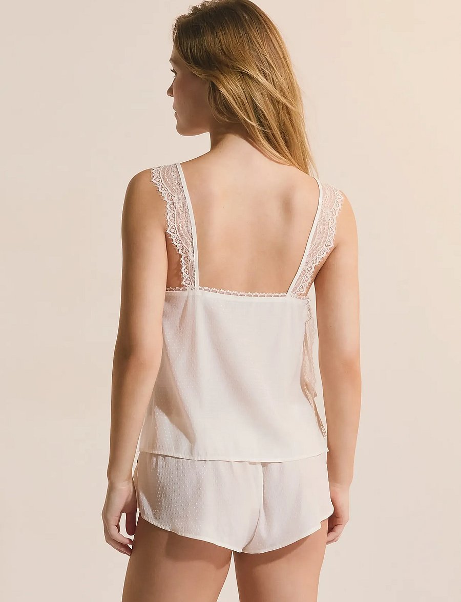 Etam - POUDREE - PYJAMA TOP - cream - 5