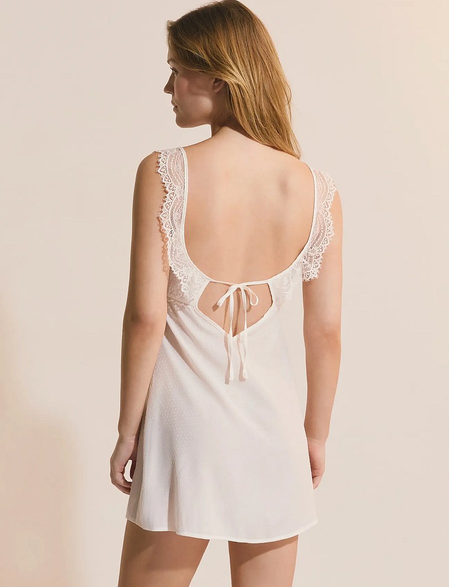 Etam - POUDREE - NIGHTGOWN - cream - 3