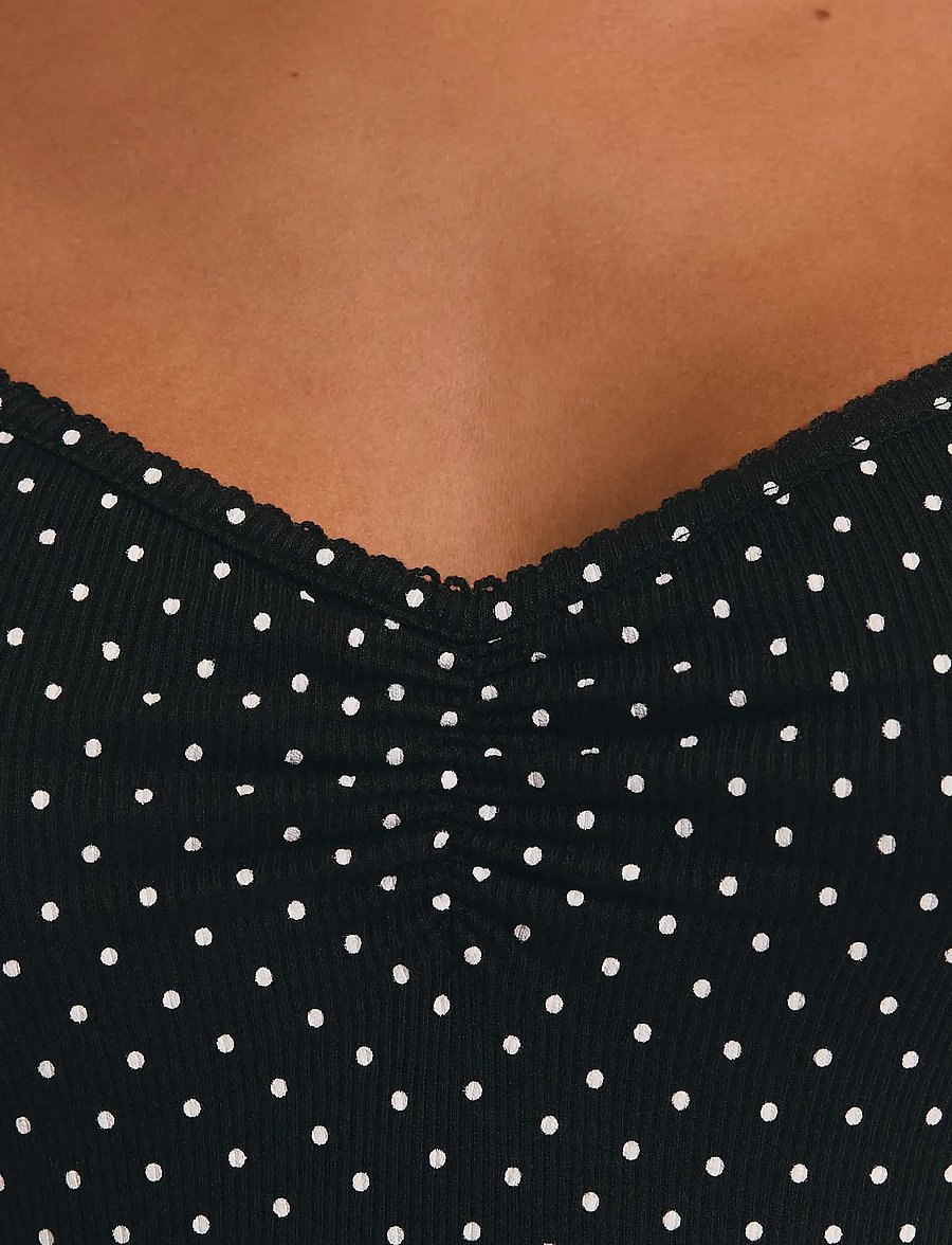 Etam - YANNA - NIGHTGOWN - black - 4