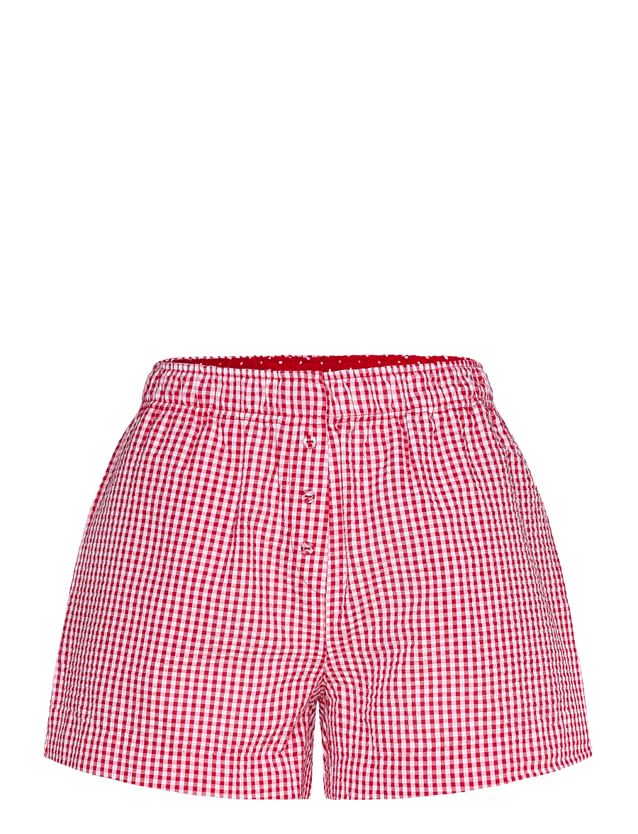 Etam - YLENA PYJAMA SHORT - shorts - red - 1