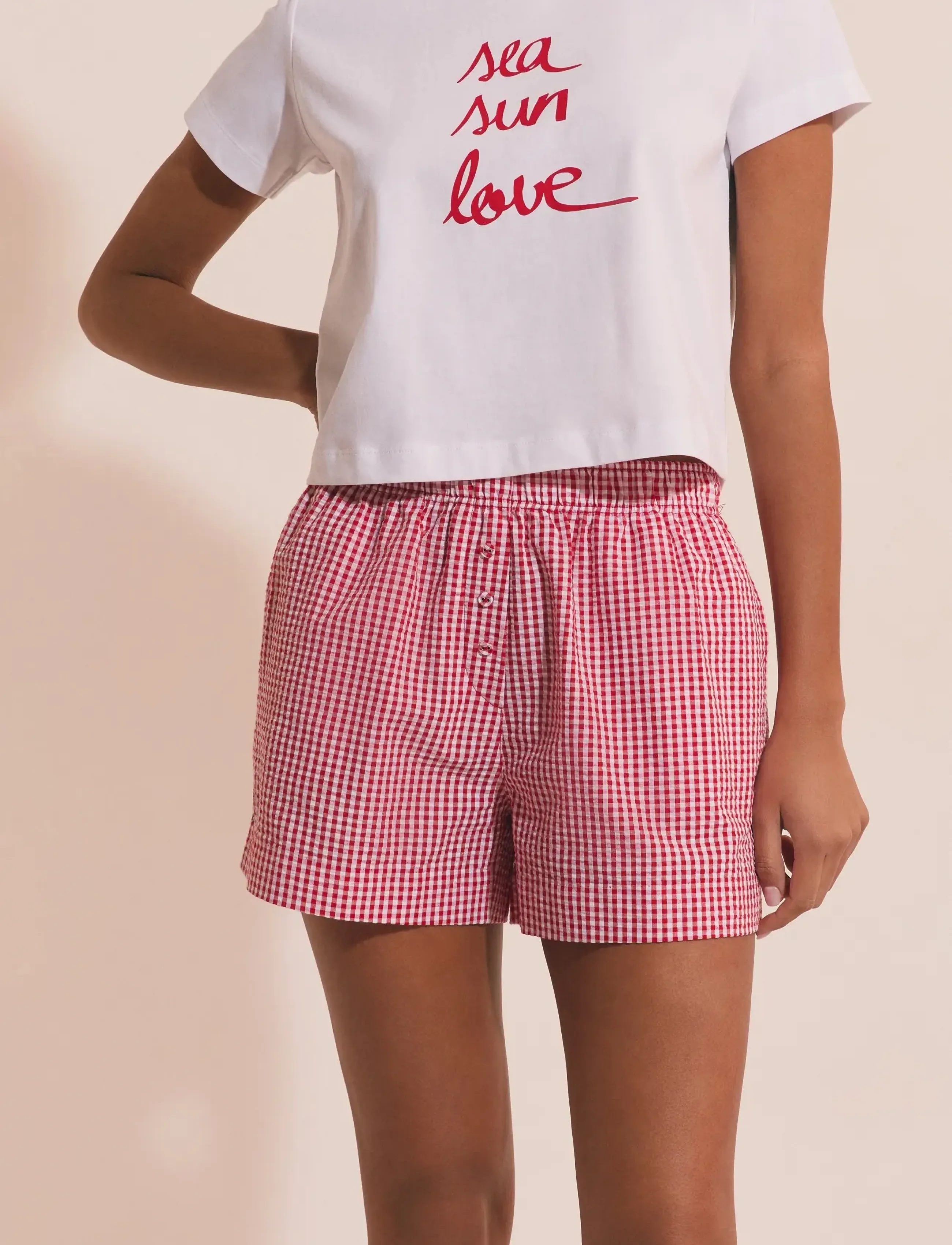 Etam Ylena Pyjama Short pyjamas dam – bild 5