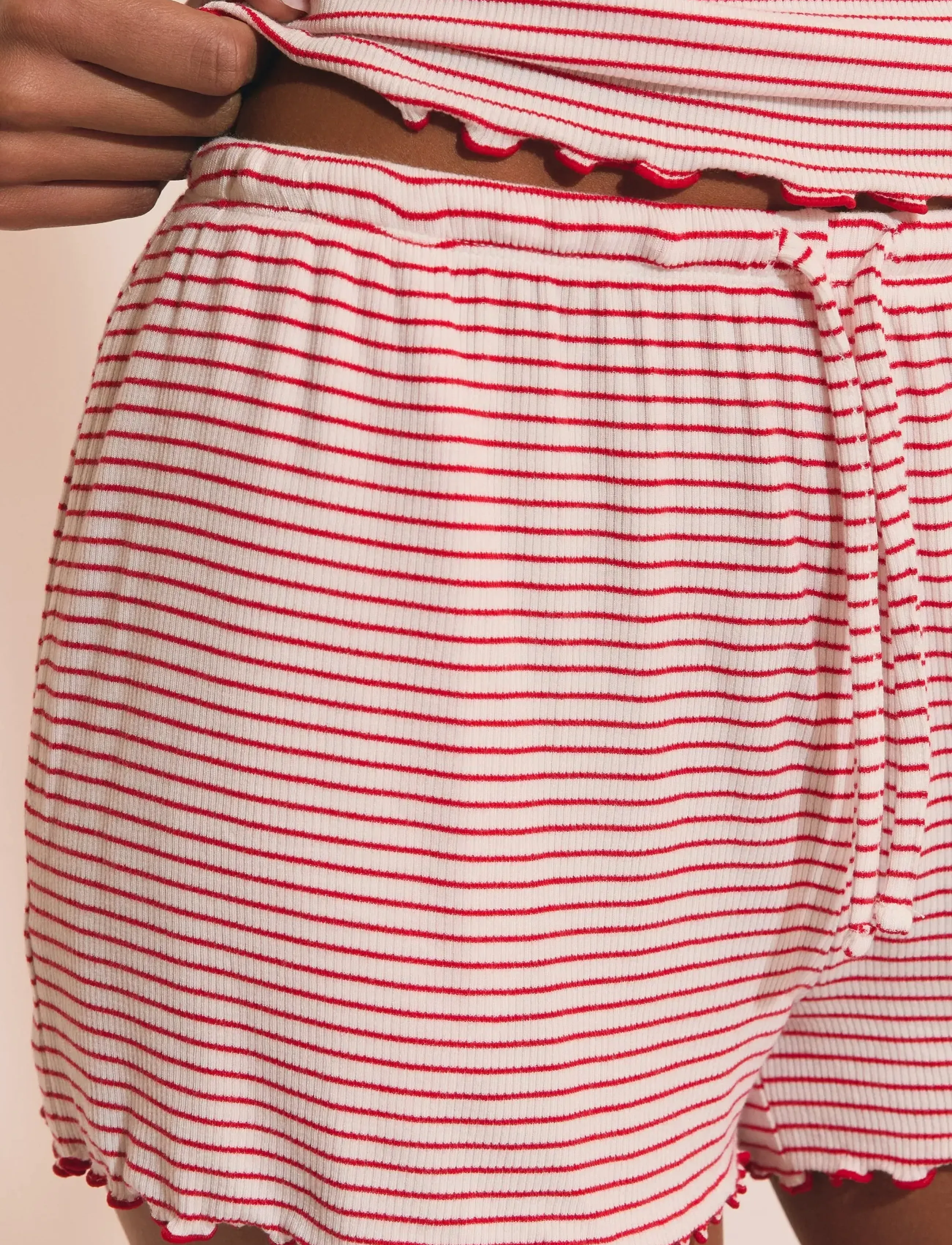 Etam - YISIA - PYJAMA SHORT - lühikesed püksid - red - 5
