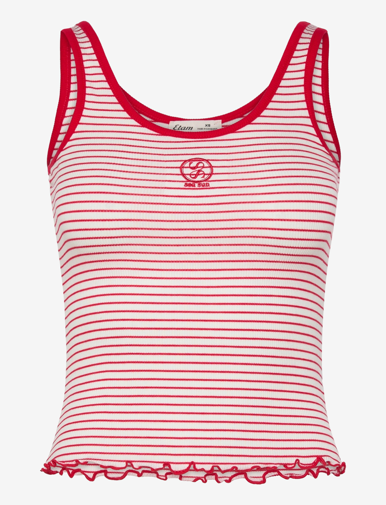 Etam - YISIA - PYJAMA TOP - overdele - red - 1