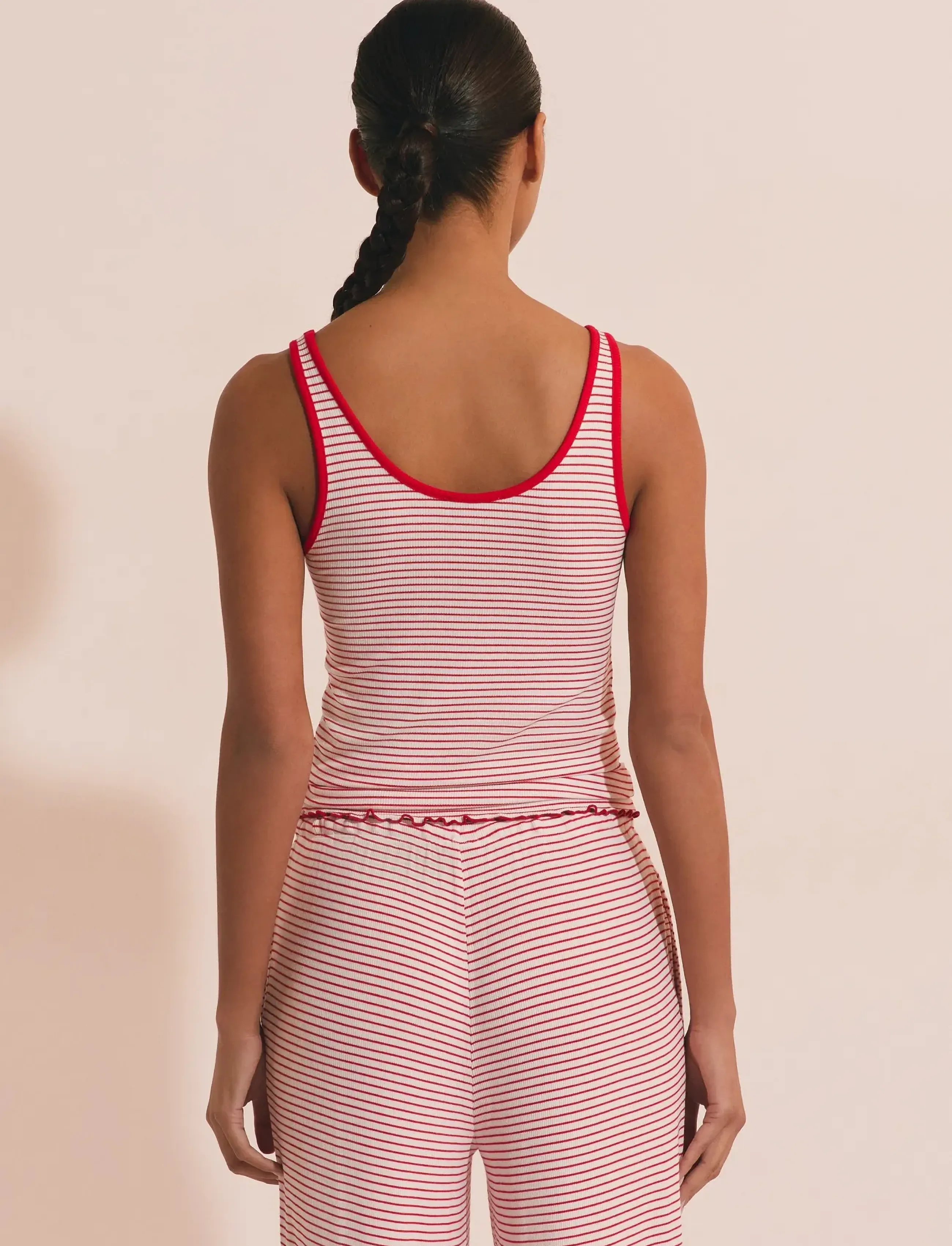 Etam - YISIA - PYJAMA TOP - oberteile - red - 4