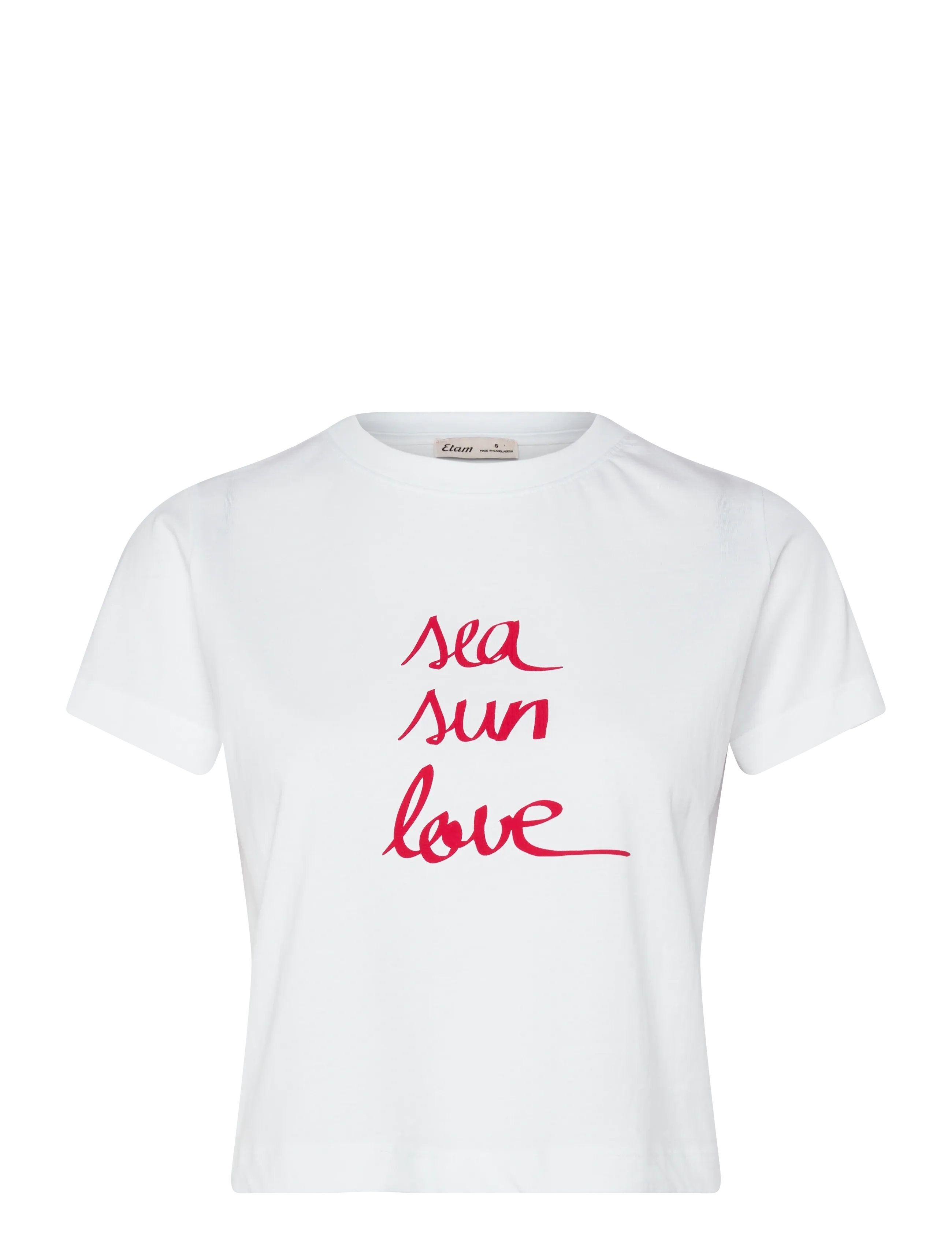 ETAM Yasmin - Pyjama T-Shirt Weiß - S - Damen