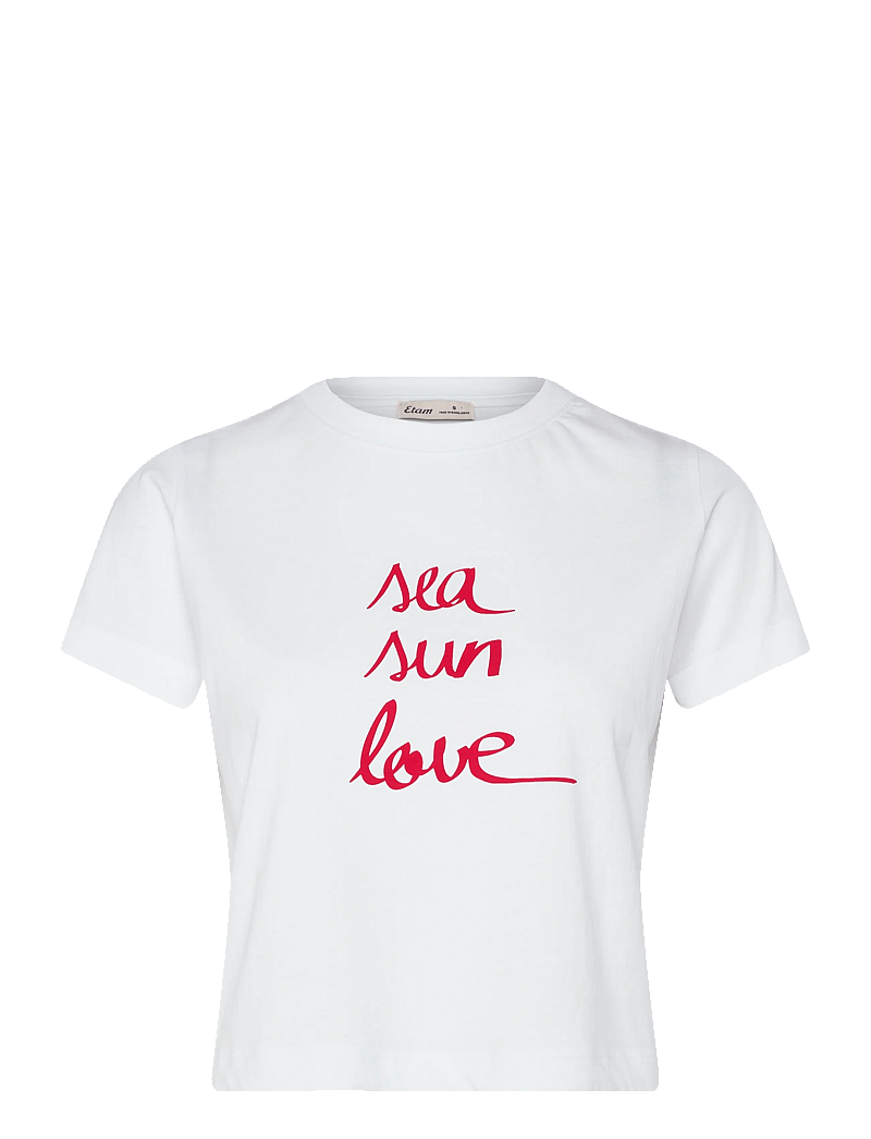 Etam - YASMIN - PYJAMA T-SHIRT - t-shirts - white - 1