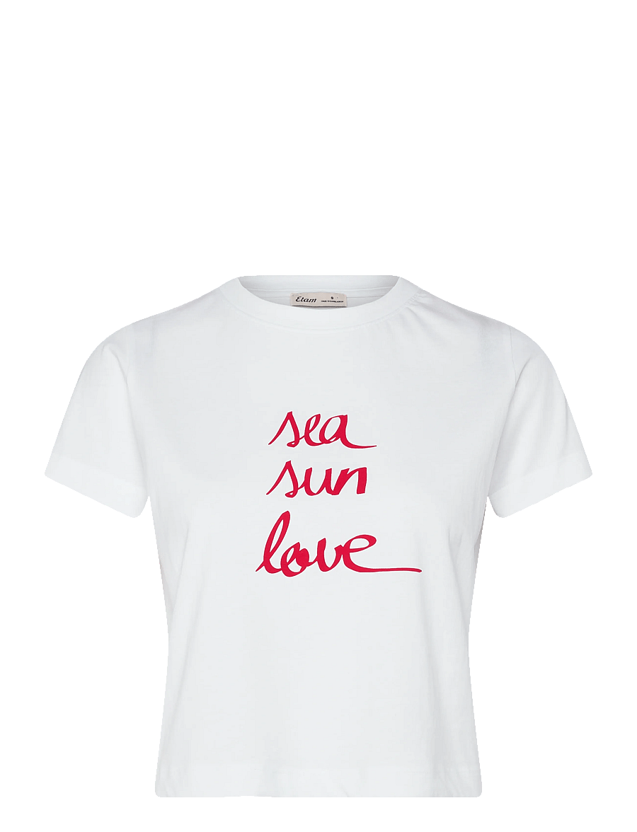 Etam - YASMIN - PYJAMA T-SHIRT - t-shirts - white - 1