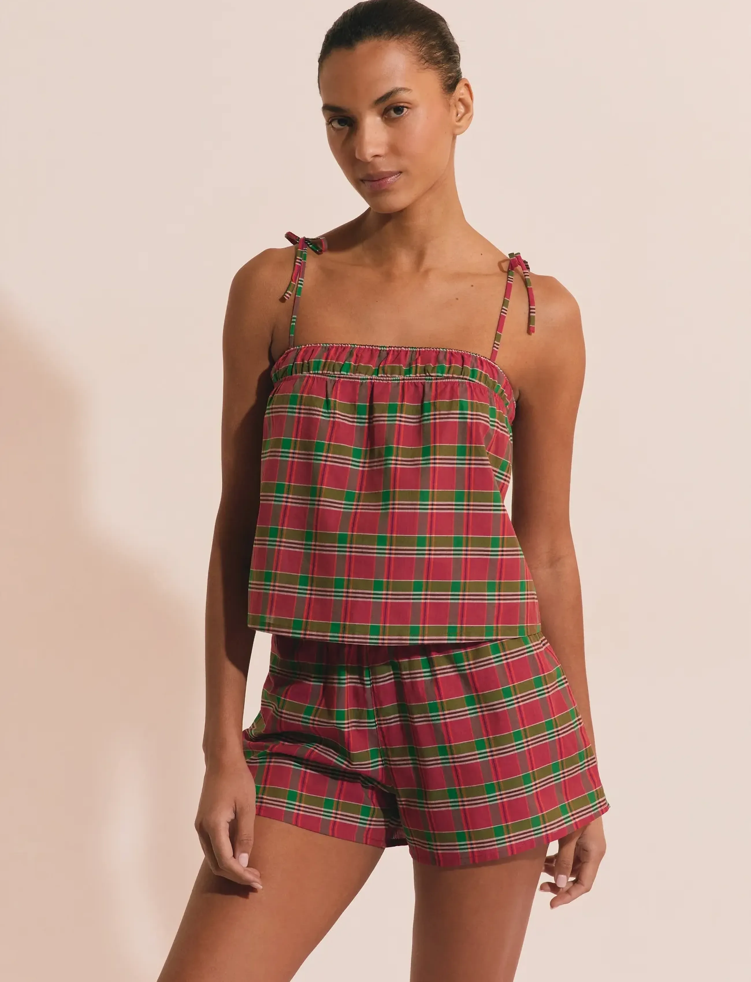 Etam Vagabonde - Short, L, Multi/patterned, Shorts > Afslappede Shorts, Dame