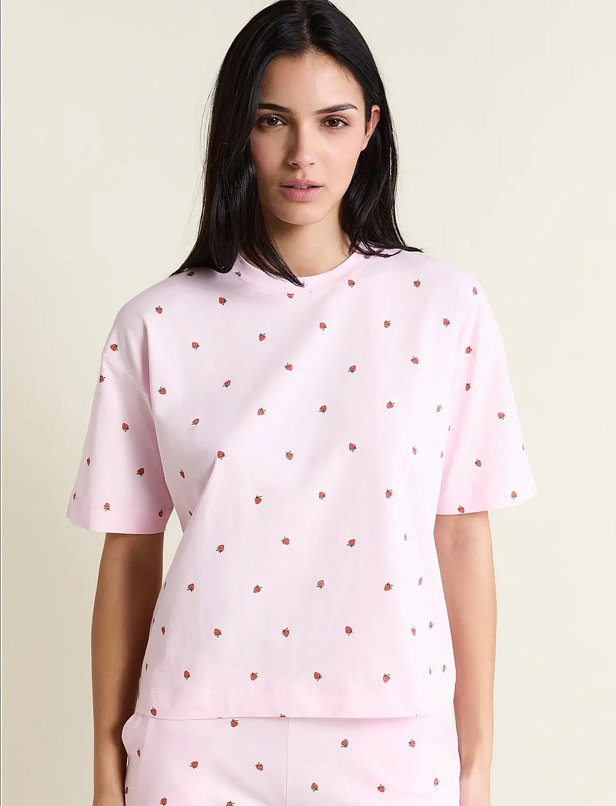 Etam - FRUTTI - 2 PIECES PYJAMA - pyjamat - pink - 0
