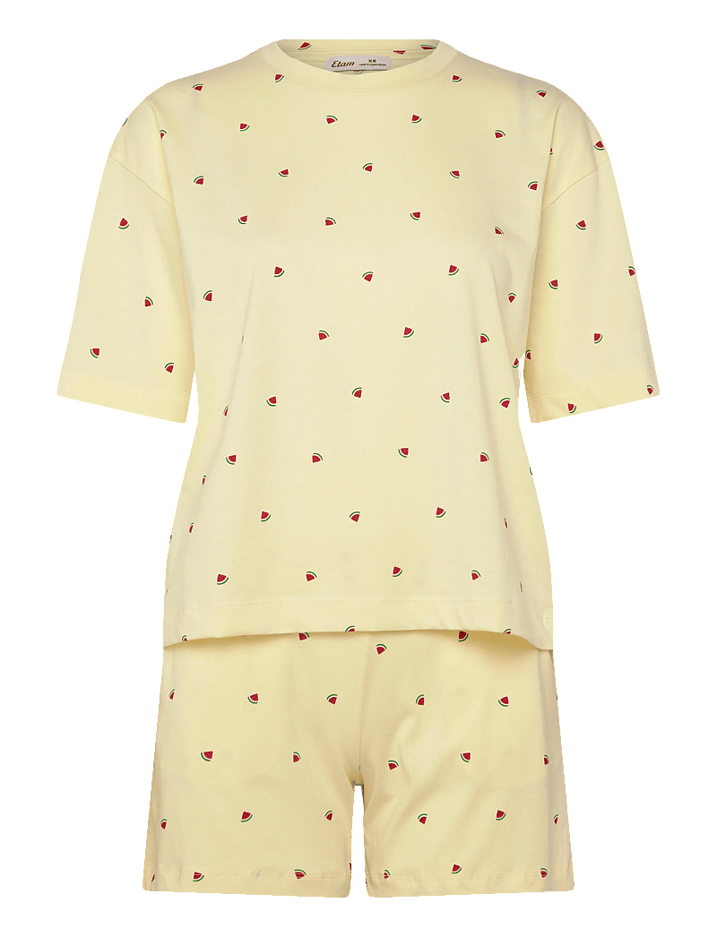Etam - FRUTTI - 2 PIECES PYJAMA - pyjamas - yellow - 1