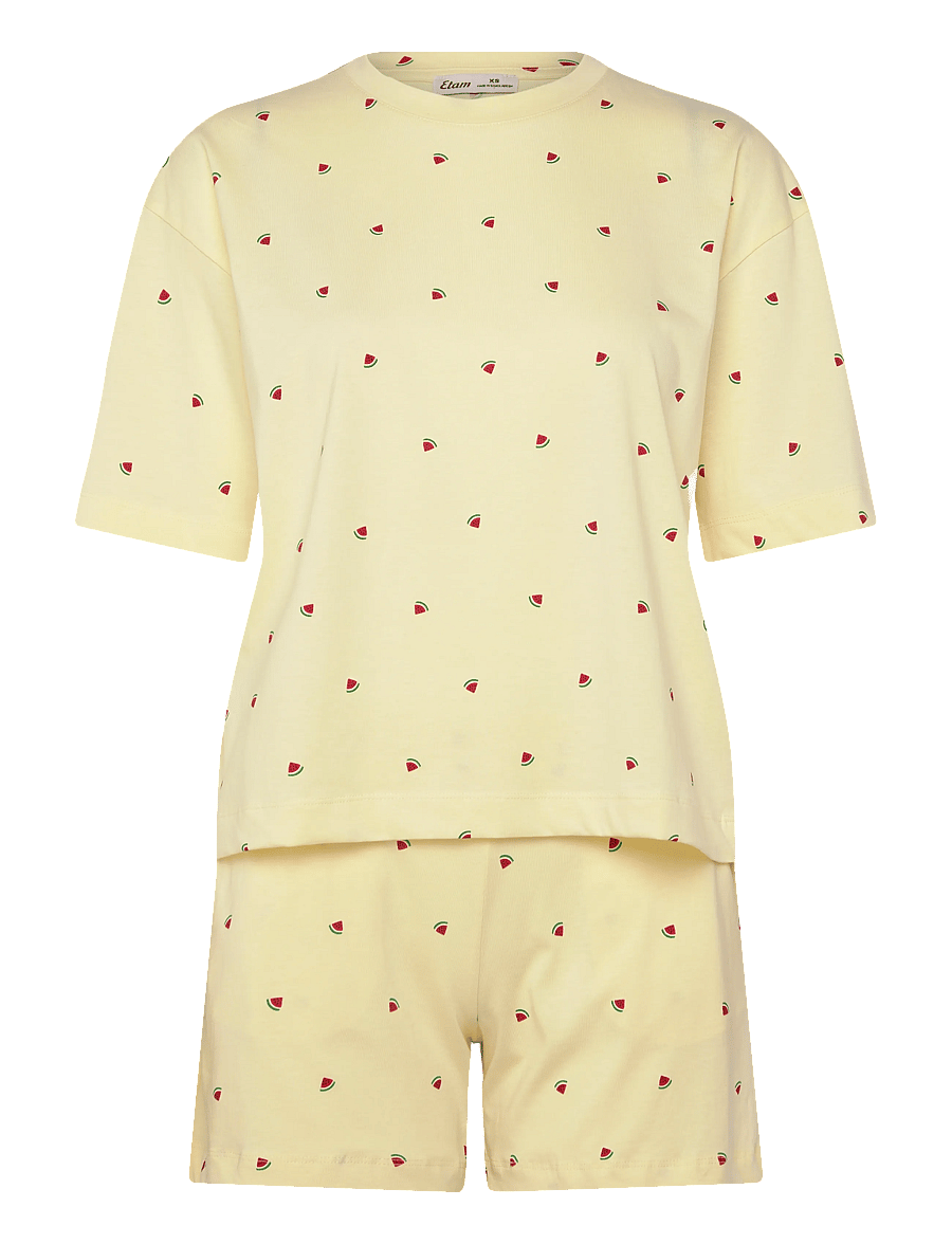 Etam - FRUTTI - 2 PIECES PYJAMA - pyjamas - yellow - 1