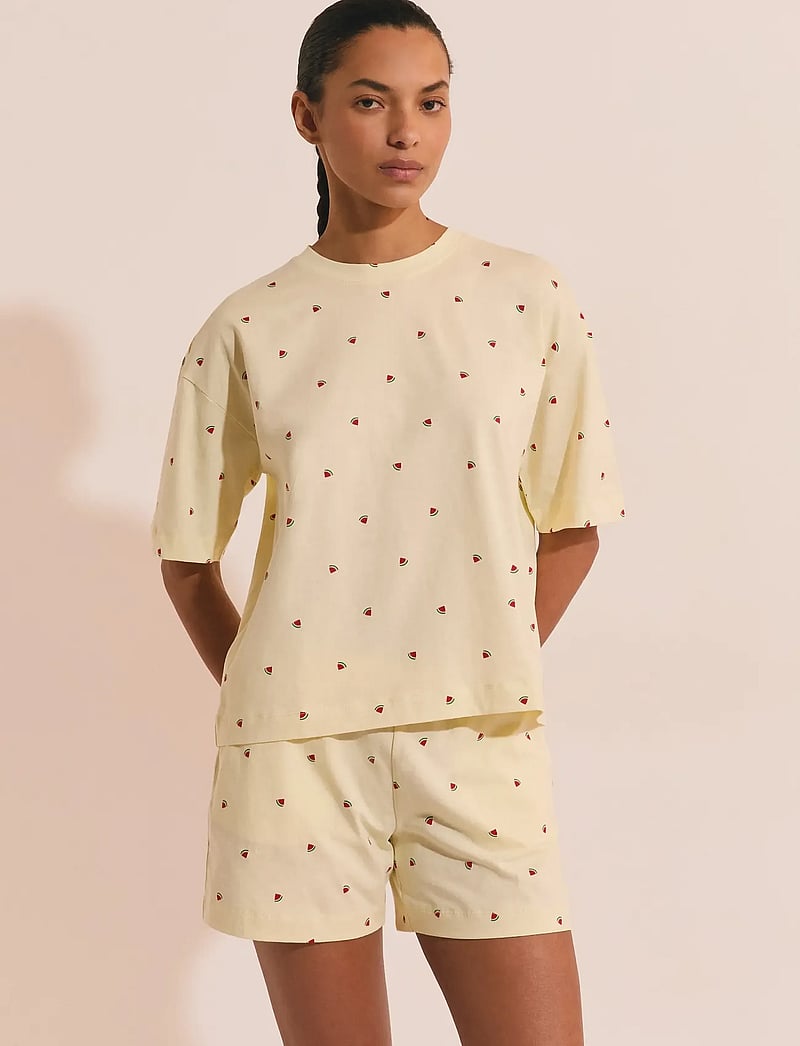 Etam - FRUTTI - 2 PIECES PYJAMA - pyjamas - yellow - 0