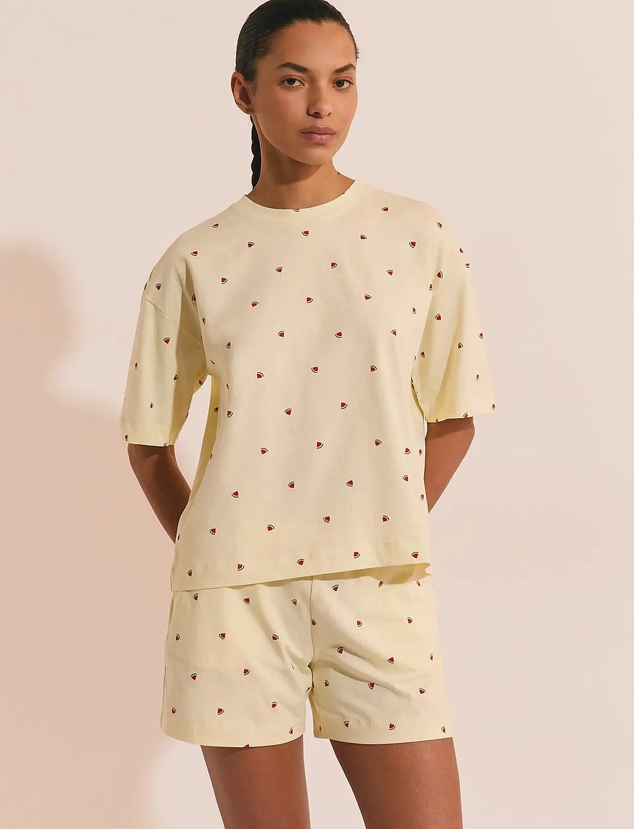 Etam - FRUTTI - 2 PIECES PYJAMA - pyjamas - yellow - 0