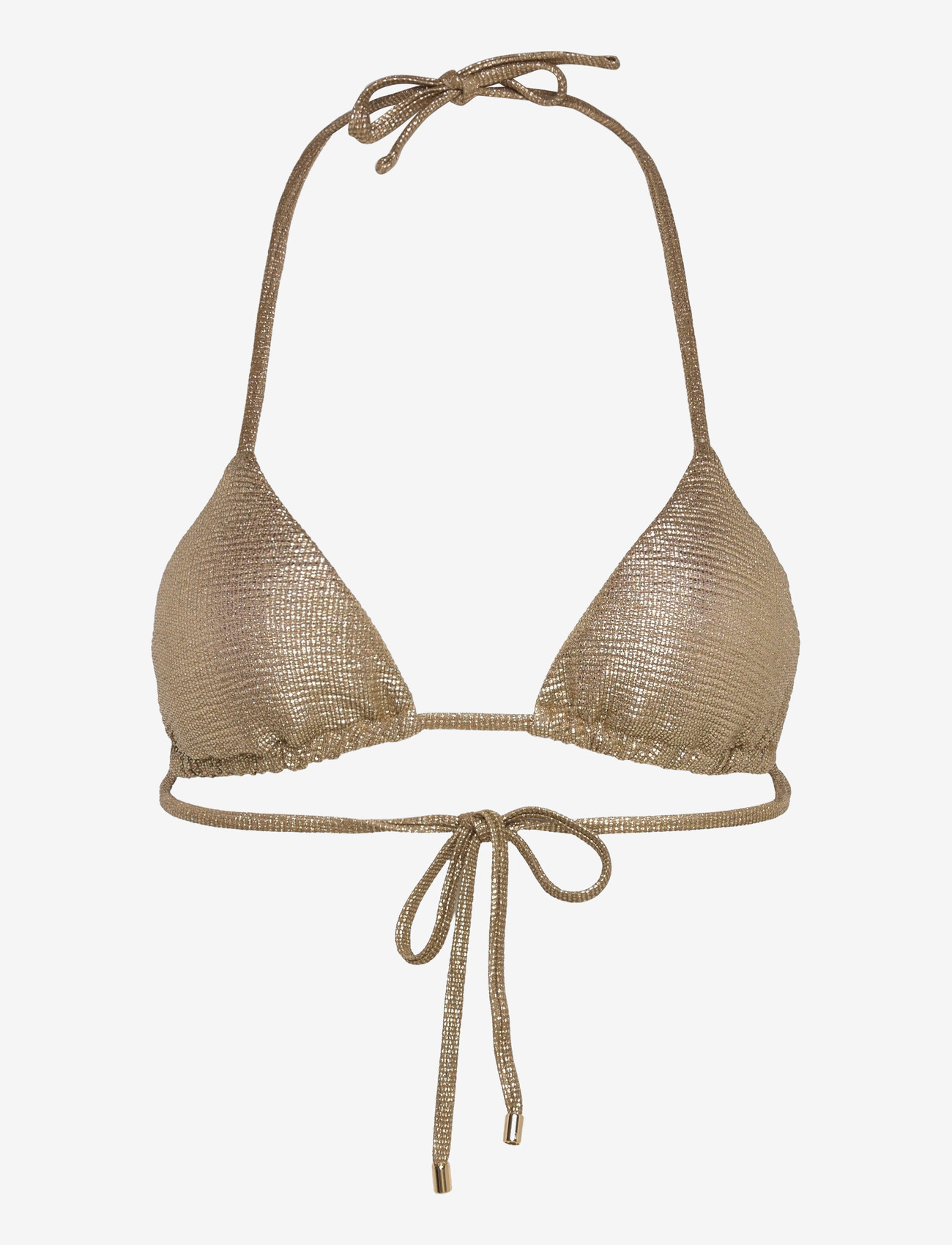 Etam - GOLD NOMAD - SWIMWSUIT TRIANGLE TOP - kolmnurksed bikiinide ülaosad - gold - 0