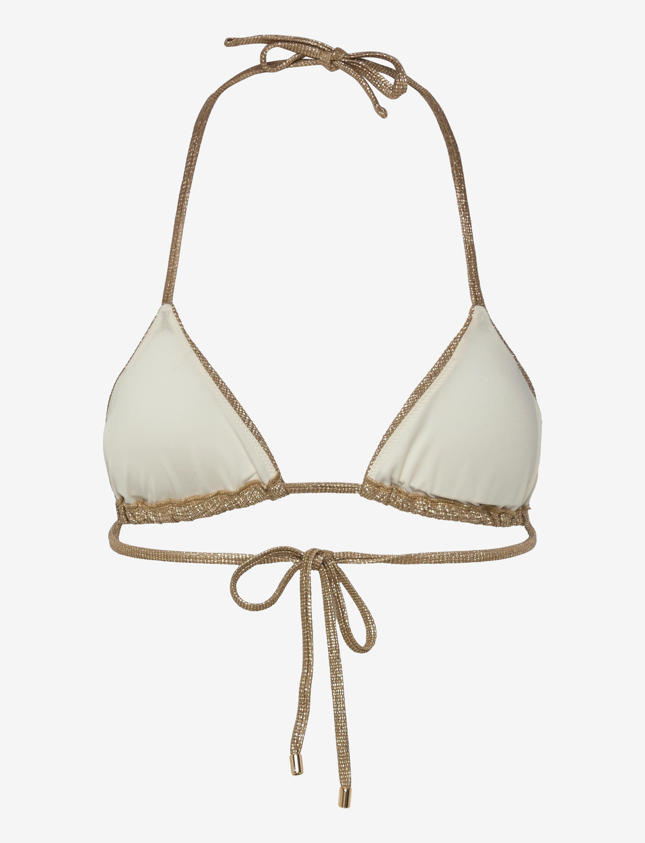 Etam - GOLD NOMAD - SWIMWSUIT TRIANGLE TOP - kolmnurksed bikiinide ülaosad - gold - 1