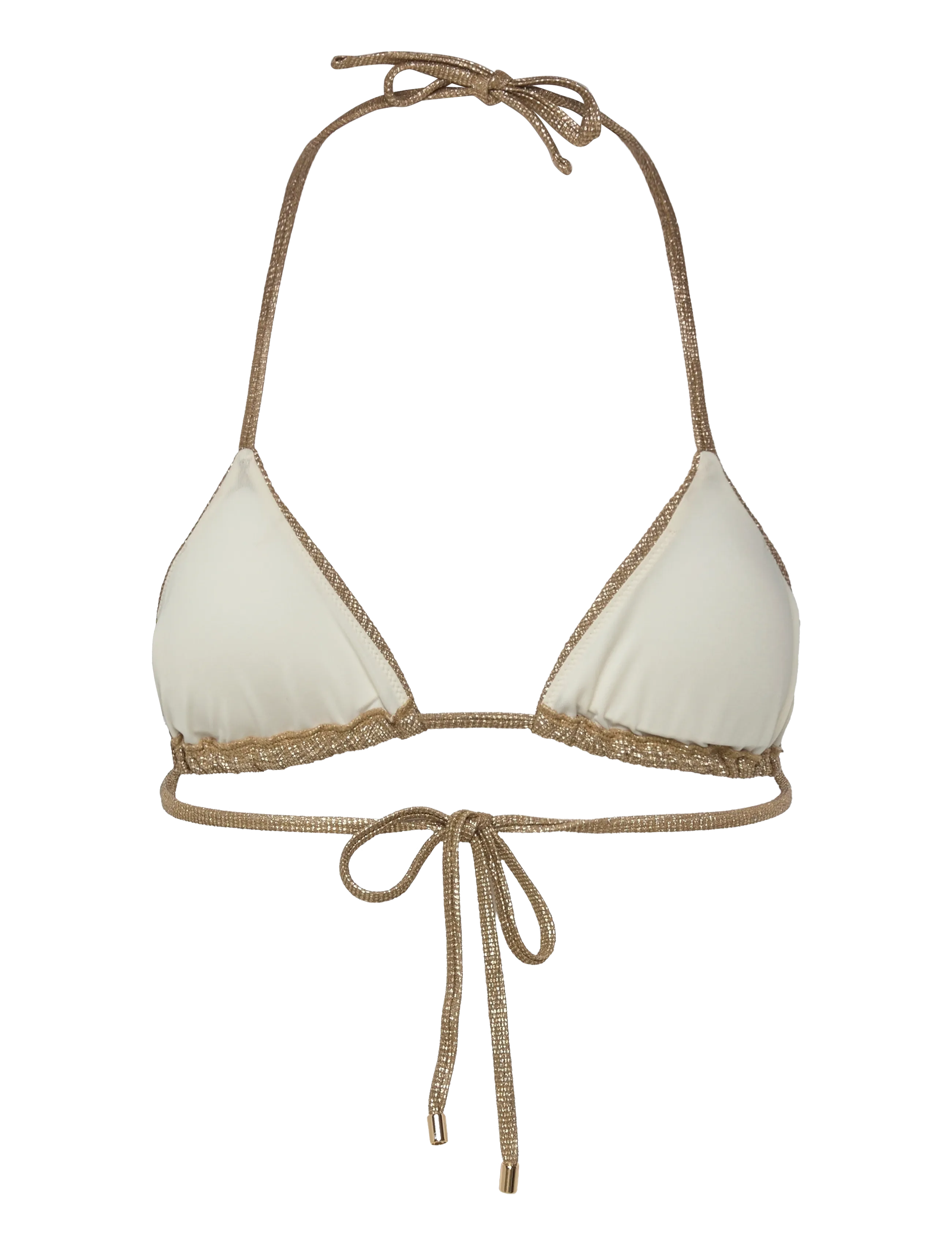 Etam - GOLD NOMAD - SWIMWSUIT TRIANGLE TOP - triangelformad bikinis - gold - 1