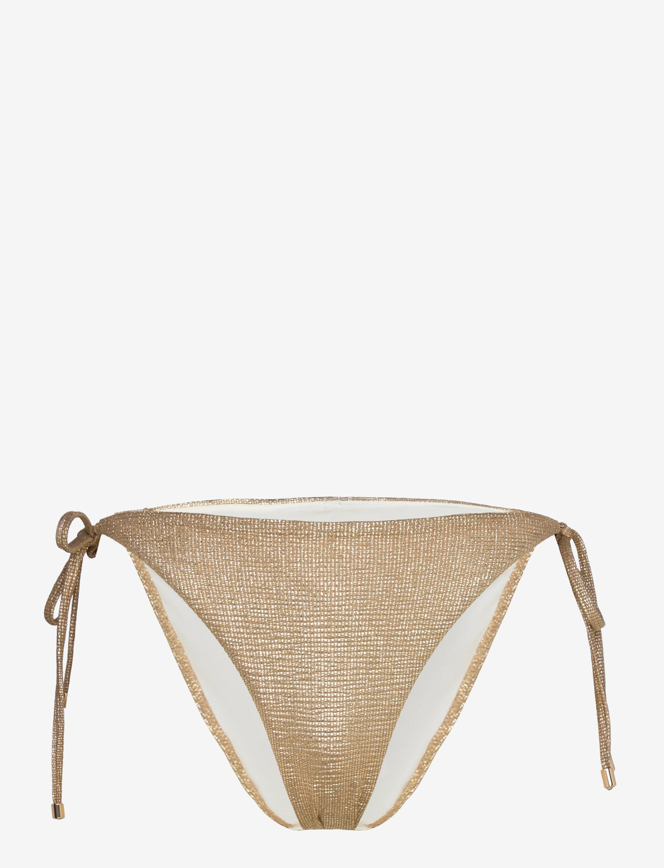 Etam - GOLD NOMAD - SWIMWSUIT BIKINI BOTTOM - side tie bikinier - gold - 0