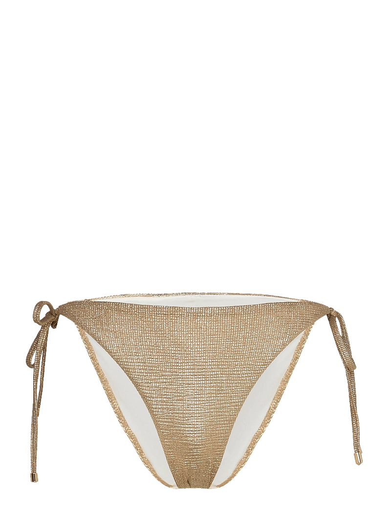 Etam - GOLD NOMAD - SWIMWSUIT BIKINI BOTTOM - side tie bikinier - gold - 0