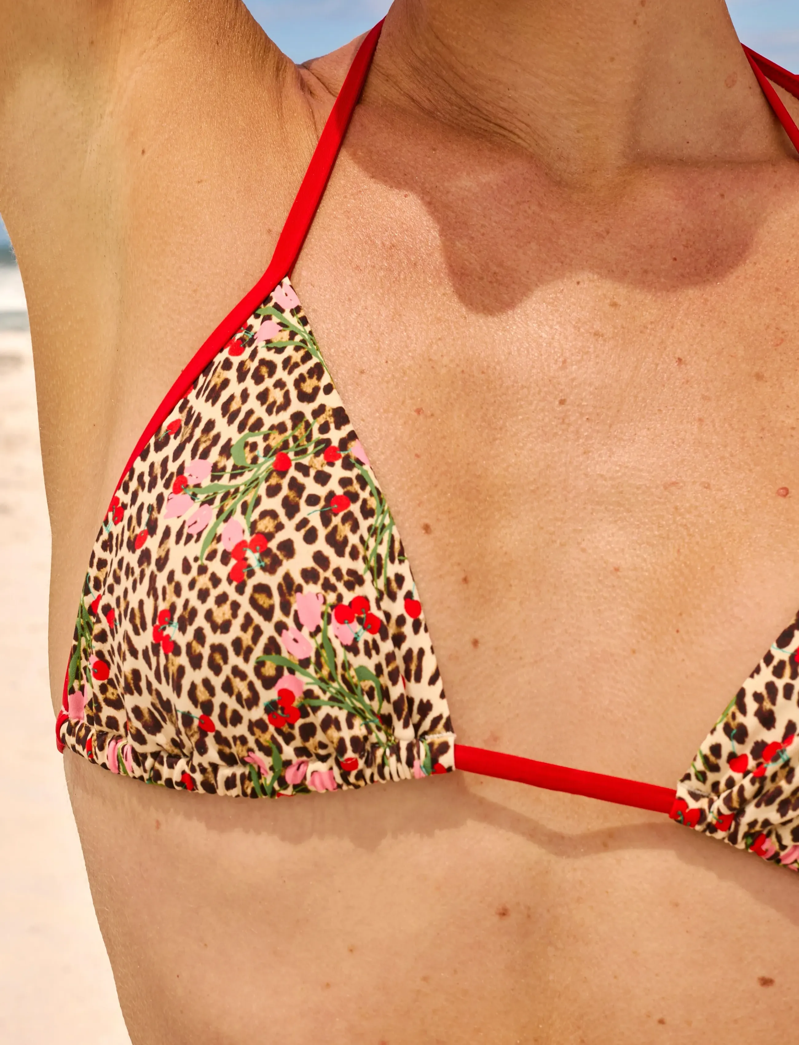 Etam - DOLCE VITA - SWIMWSUIT TRIANGLE TOP - triangelformad bikinis - brown - 4