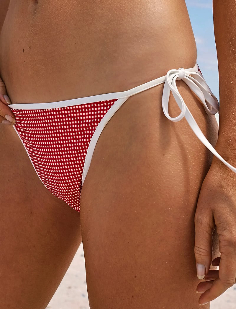 Etam - SICILIA - SWIMWSUIT BIKINI BOTTOM - side tie bikinis - red - 4