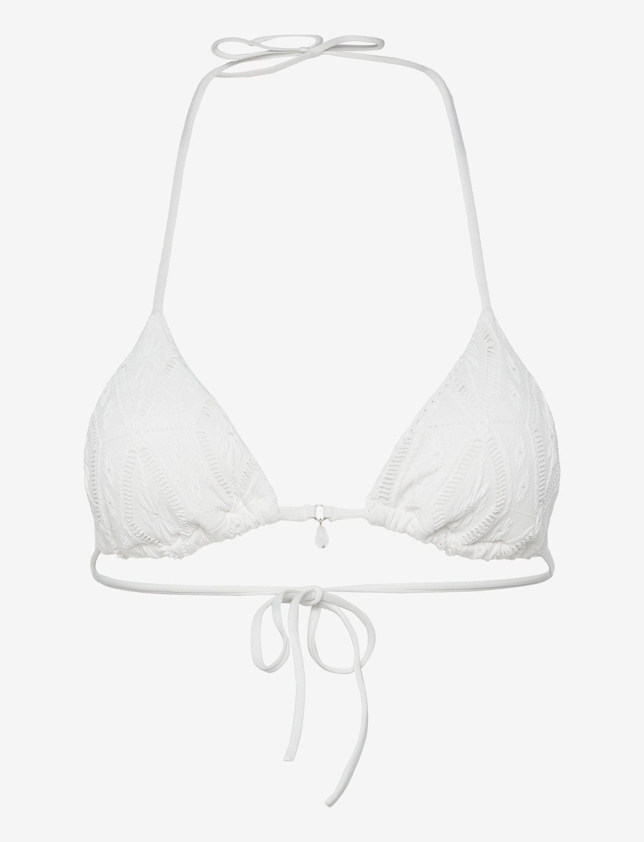 Etam - CROCHET - SWIMWSUIT TRIANGLE TOP - kolmnurksed bikiinide ülaosad - white - 1