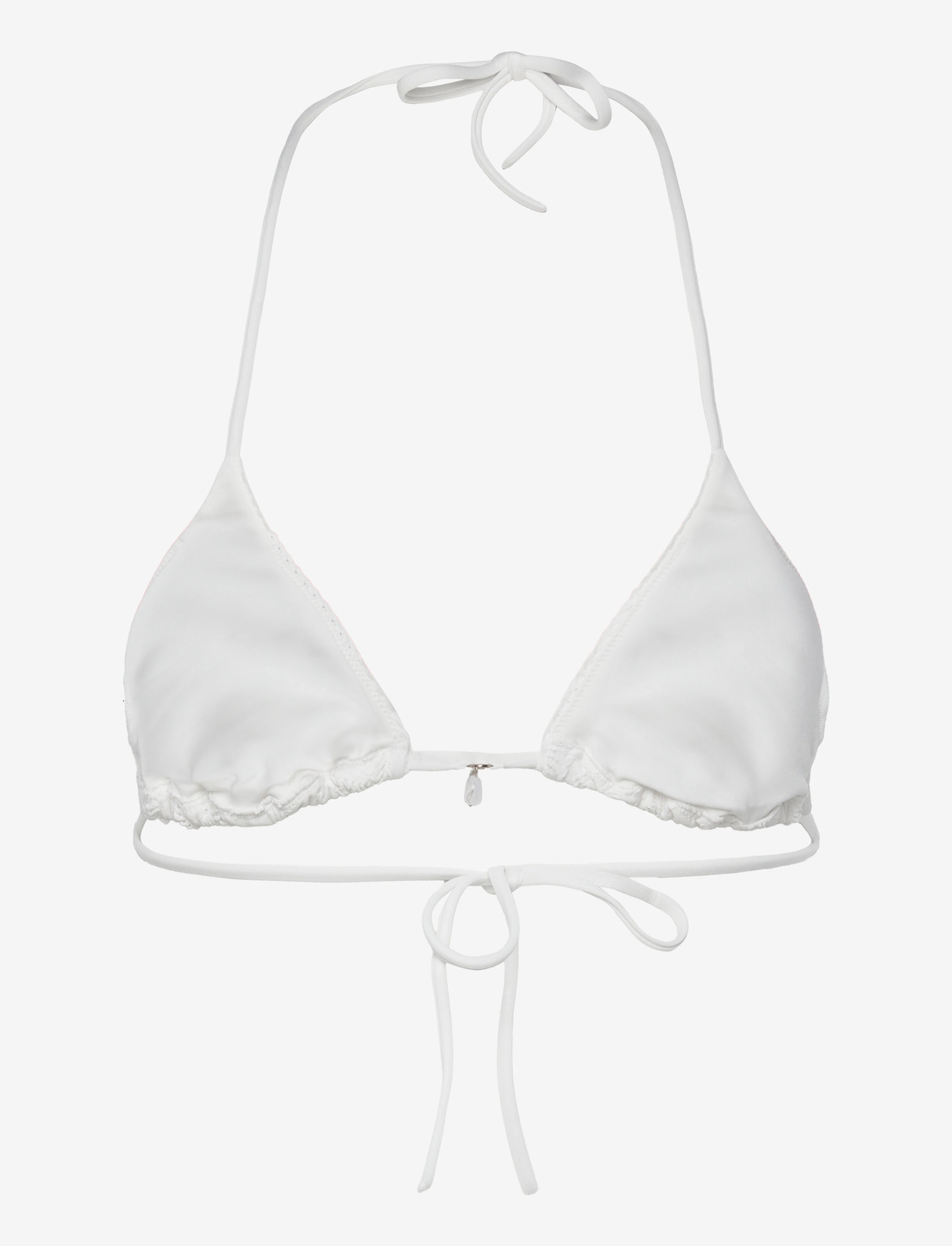 Etam - CROCHET - SWIMWSUIT TRIANGLE TOP - kolmnurksed bikiinide ülaosad - white - 2