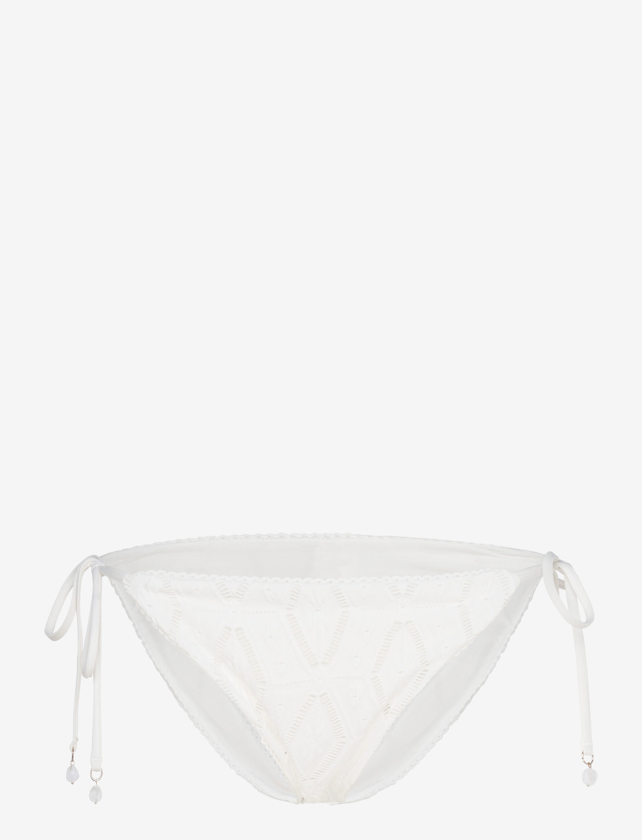 Etam - CROCHET - SWIMWSUIT BIKINI BOTTOM - side tie bikinier - white - 1
