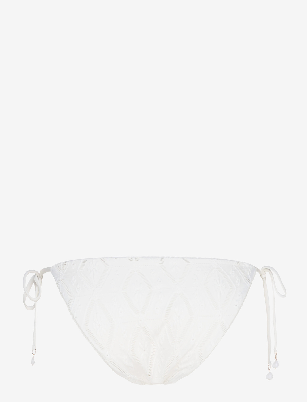 Etam - CROCHET - SWIMWSUIT BIKINI BOTTOM - side tie bikinier - white - 2