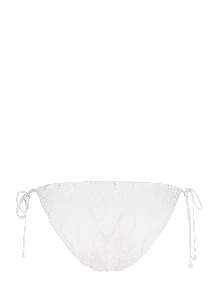 Etam - CROCHET - SWIMWSUIT BIKINI BOTTOM - side tie bikinitrosor - white - 2